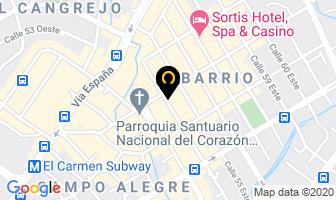 Mapa de Aseguradora Ancon en Panamá