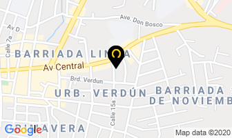 Mapa de Auto Repuesto La Estrella Oeste en Santiago