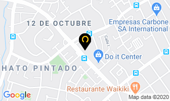 Mapa de Auto Servicio La Fortuna en Panamá