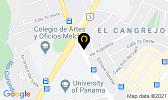 Mapa de Auto Taller Mavic en Panamá