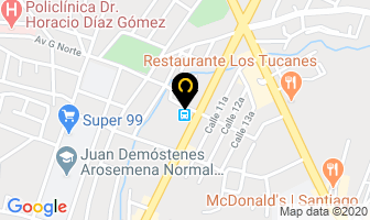 Mapa de Bac Credomatic en Santiago