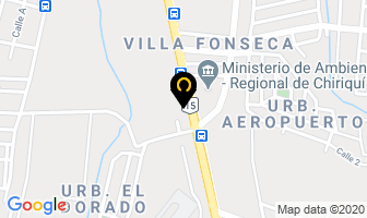 Mapa de Bahia's Rent A Car en David