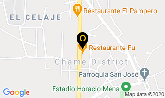 Mapa de Bali House en Chame