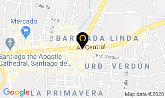 Mapa de Banco De Desarrollo Agropecuario en Santiago