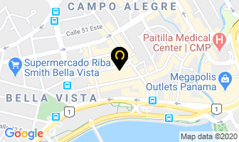Mapa de Banesco Seguros en Panamá