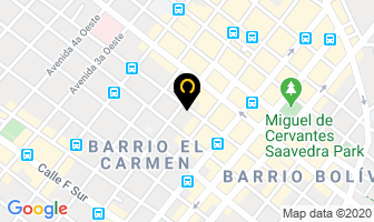 Mapa de Bienes Raices El Trebol en David