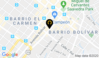 Mapa de Billares Y Distribuidora Top Place en David