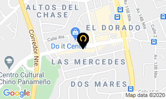 Mapa de Blast - Tech Inc en Panamá