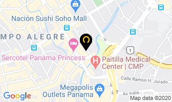 Mapa de Body Siluet en Panamá