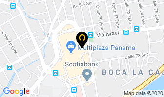 Mapa de Bonmart en Panamá