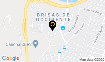 Mapa de Brisas Del Golf en Panamá