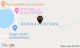 Mapa de Buenaventura en Panamá