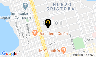 Mapa de Burger King en Barrio Colón