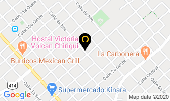 Mapa de CabaÑas Las Reinas en Volcán