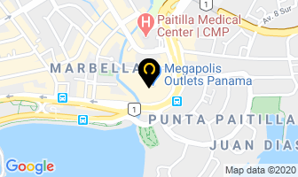 Mapa de Calvin Klein en Panamá