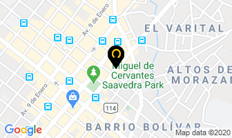 Mapa de Calzados Jami S.a. en David