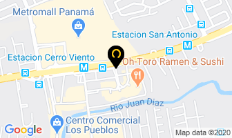 Mapa de Calzados Shoe Locker en Panamá