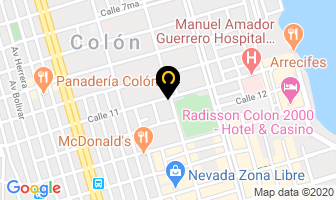 Mapa de Cambios Del Caribe en Barrio Colón