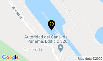 Mapa de Canal De PanamÁ en Panamá
