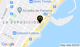 Mapa de Canales Soriano en Panamá
