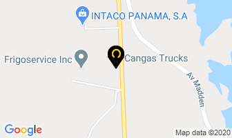 Mapa de Cangas Trucks en Colón