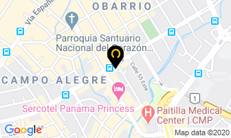 Mapa de Capital Financiero en Panamá