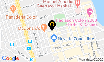 Mapa de Caribbean Times en Barrio Colón