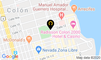 Mapa de Caribe Stereo en Barrio Colón