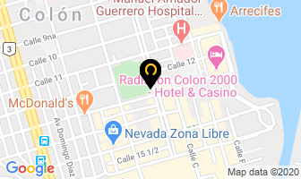 Mapa de Casa Blanca, S A en Barrio Colón