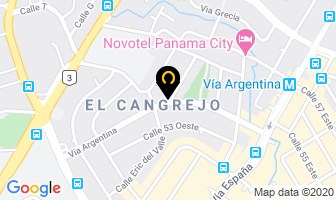 Mapa de Casa De Cambio Y Empeño Veneto en Panamá