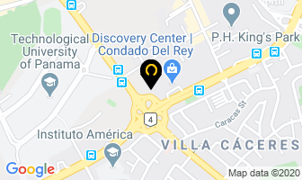 Mapa de Casa De Materiales en Panamá