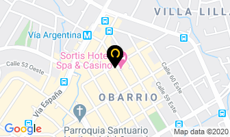 Mapa de Casin & Asociados en Panamá