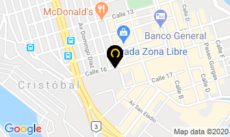 Mapa de Centro Comercial 4 Altos en Barrio Colón