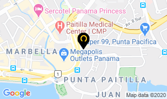 Mapa de Centro Comercial Plaza Paitilla en Panamá