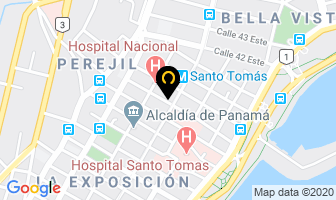 Mapa de Centro De Estética Nacional en Panamá