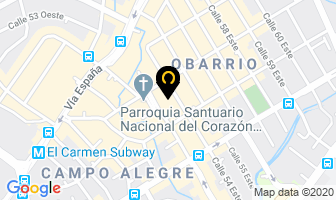 Mapa de Centro Internacional De Competencia Laboral Y Organizacional en Panamá