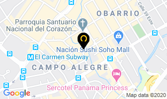 Mapa de Centro Internacional De Desarrollo en Panamá