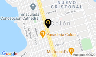 Mapa de Centro LogÍstico Internacional en Barrio Colón