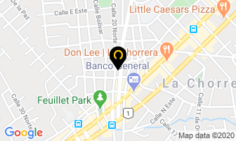Mapa de Centro Naturista La Ortiga en La Chorrera