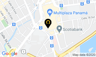 Mapa de Centro Quirurgico Facial S A en Panamá