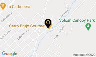 Mapa de Cerro Brujo Gourmet en Volcán
