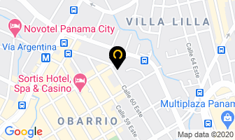 Mapa de Ciecsa - Centro De Estética Corporal en Panamá