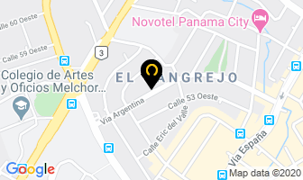 Mapa de ClÍnica De Ortodoncia en Panamá