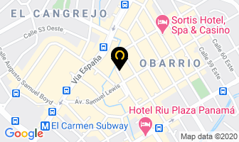 Mapa de ClÍnica Dental Eisenmann en Panamá