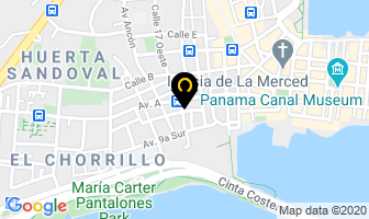 Mapa de Claudia Design en Panamá