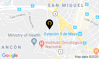Mapa de Clinica De Ojos en Panamá