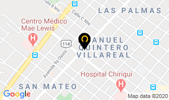 Mapa de Clinica Dental Fernandez & Fernandez en David