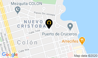 Mapa de Clinica San Frontier en Barrio Colón