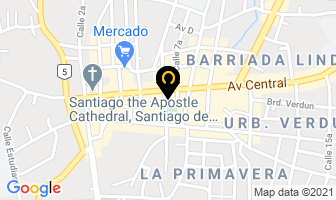 Mapa de Clinica Veterinaria De Gracia en Santiago