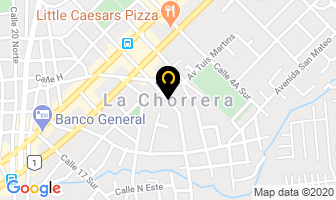 Mapa de Club De Nutricion en La Chorrera